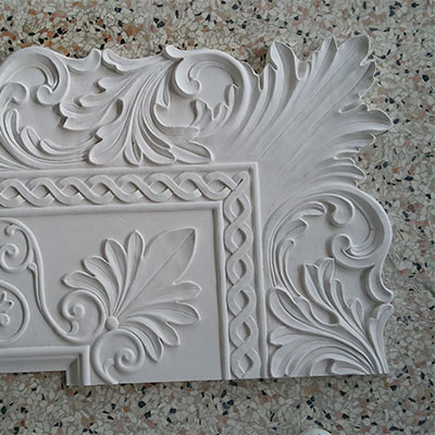 Modello personalizzato stucco in gesso